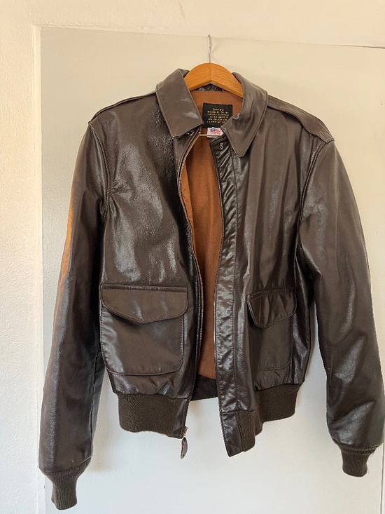 Avirex Limited Other - 1978 Authentic Avirex Limited A-2 Military Flight Leather Bomber Jacket USA Made